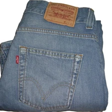 LEVI'S Jeans 512 Bootcut Denim W32 L30 Blue (0190) Mens Strauss & Co.