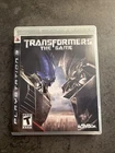 Transformers The Game (Sony PlayStation 3) PS3 Complete CIB Tested And Working