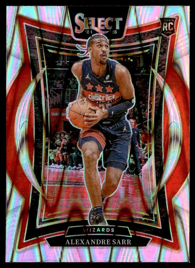 2024-25 Panini Select Tectonic Alexandre Sarr RC #73