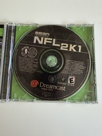 NFL 2K1 (Sega Dreamcast, 2000), CIB, T&W