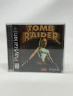 Tomb Raider PS1 PlayStation 1 Complete CIB Black Label + Reg Card Pristine Disc