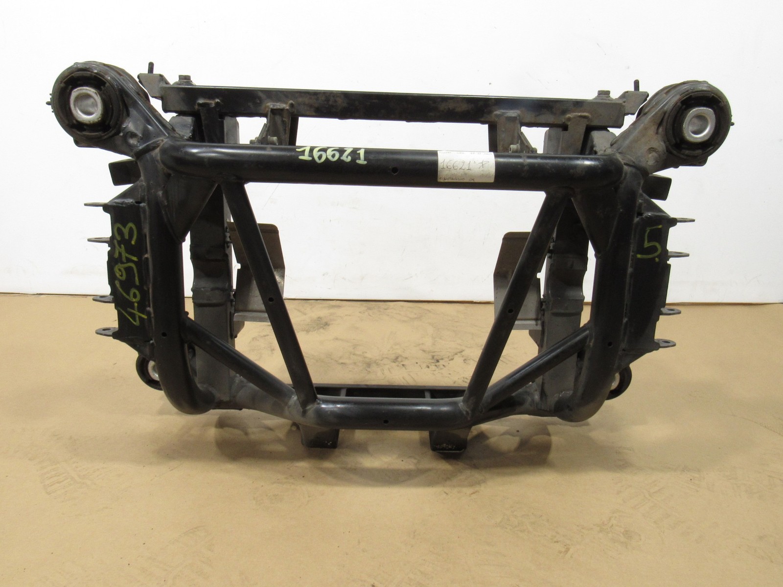 08-12 Maserati Granturismo S 2010 Rear Suspension Subframe Crossmember :Y