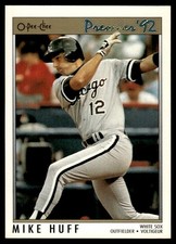 1992 O-Pee-Chee Premier Mike Huff Chicago White Sox #21