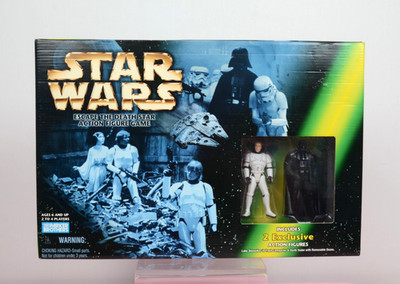 Star Wars Power of the Force 2 Escape the Death Star Game Hasbro 1998 POTF 2