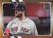 2021 Topps Gold Foil Parallel #66 Ryan Brasier Boston Red Sox