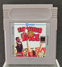In Your Face Game Boy Nintendo 1992 Tested Cleaned