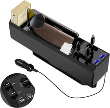 Car Seat Gap Filler Organizer with 2 USB Ports and 3 Charging Cable of Type C, I