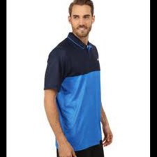 NIKE GOLF TOUR PERFORMANCE BLUE POLO SHIRT