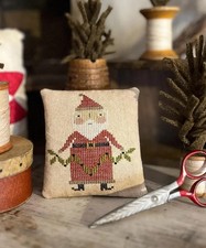 Little Nick Kreuzstich Muster Pinkeep Kissen Weihnachten Weihnachten Weihnachtsmann