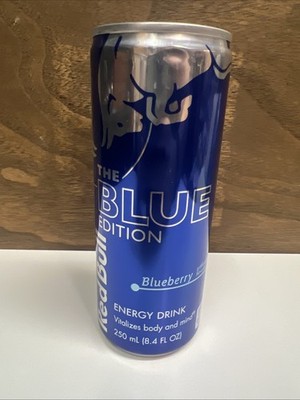 DISCONTINUED Red Bull Blue Edition Blueberry 8.4oz SINGLE CAN SEALED RARE 2026