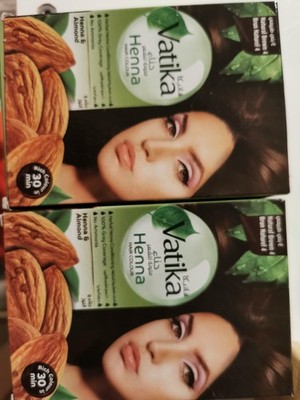 Vatika Henna Haarfarbe 2 Stück Natural Brown
