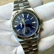 Vacheron Constantin Overseas Dual Time Iconic Blue Sunburst Dial Full Set 19