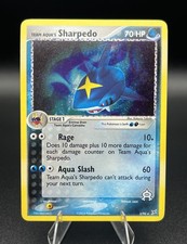 Pokemon TEAM AQUA'S SHARPEDO Ex Team Magma vs Aqua Set HOLO 5/95 (DMG) on eBay