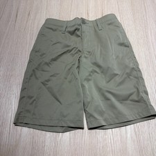 UNDER AMOUR Boys Heatgear Khaki Shorts Size 10