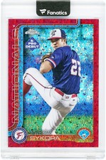 Travis Sykora Fredericksburg Nationals 2025 Topps Chrome Debut #PDC-8 #3/5 Card