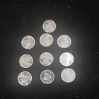 Mixed Lot Of Fractional .999 Fine Silver  1gram x 10 grams total