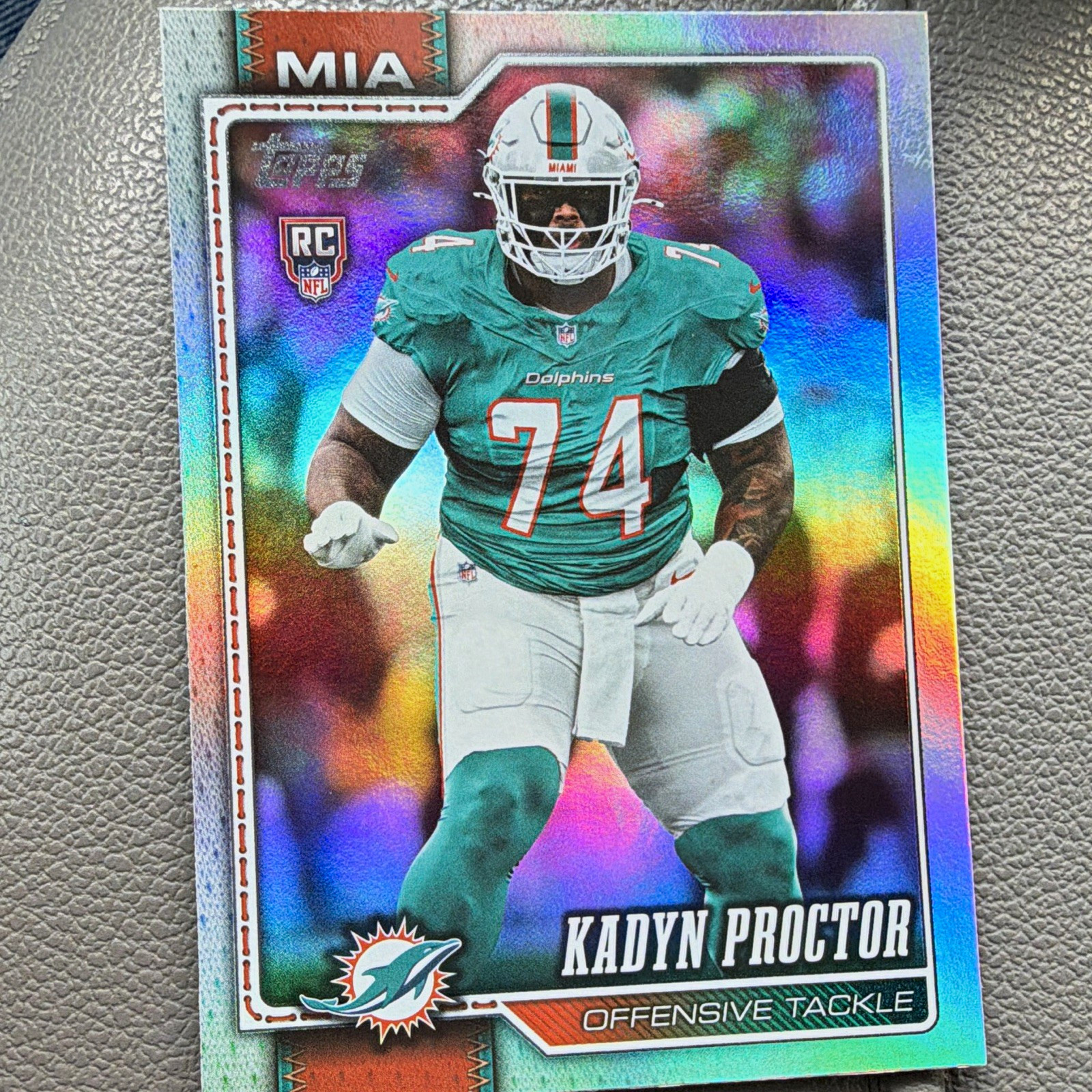 2026 TOPPS FLAGSHIP 353 KADYN PROCTOR RAINBOW FOIL
