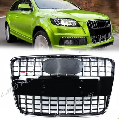 2007-2015 Sport Hex Mesh Front Bumper Grille for Audi Q7 S-Line Premium