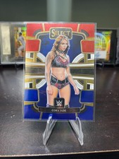 2024 Panini Select WWE - Concourse Cora Jade #67 Red & Blue Parallel