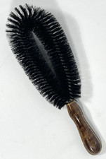Vtg FULLER Lint Brush Clothes Suit Upholstery Sterilized Brown Marbled Handle EX