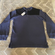 NWT Polo Ralph Lauren Polo Sport Long Sleeve Blue Top T-Shirt Boys Small