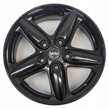 1x Alufelge 16 Zoll 6.5" 5x120 46ET Glanz Silber 9803720 Mini R60 Rim Wheel