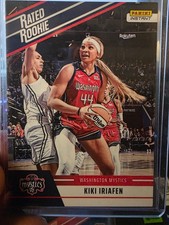 2025 Panini Instant WNBA Rated Rookie Kiki Iriafen RC #RRR-3 in Hand