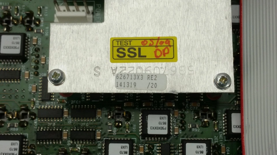 Solid State Logic SSL Axiom Multitrack Dynamics Switch Tile 626713X3 RE2 - Image 4 of 4