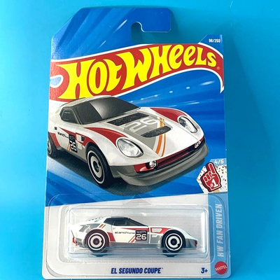 ぽにょ② HOT WHEELS 2026 EL SEGUNDO COUPE WHITE 96/250 JJJ57 HW FAN DRIVEN