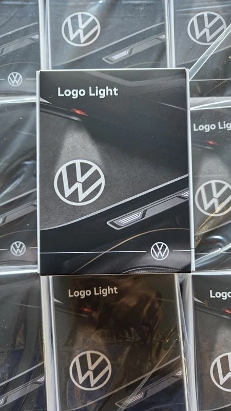 VW Logo LED Logoleuchten Türverkleidung Einstiegsleuchten NEUES VW Logo ORIGINAL - Bild 2 von 4