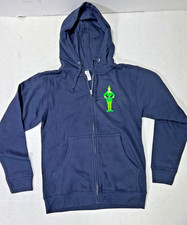 ELF the Broadway Musical ELF ZIP-UP NAVY HOODIE NEW  ORIGINAL MERCHANDISE