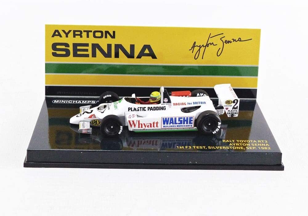 Mini Champs 1/43 Lart Toyota RT3 1982 F3 Silver Stone First Test
