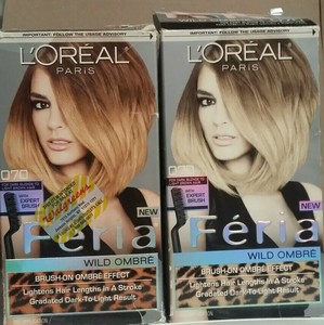 Details About 2 Loreal Feria Wild Ombre Hair Color 070 Dark Blonde Light Brown Damaged Open Pk