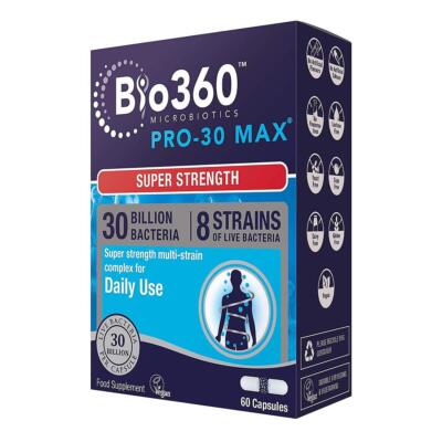Natures Aid Pro-30 Max 30 Milliarden Bakterien 60 Kapseln
