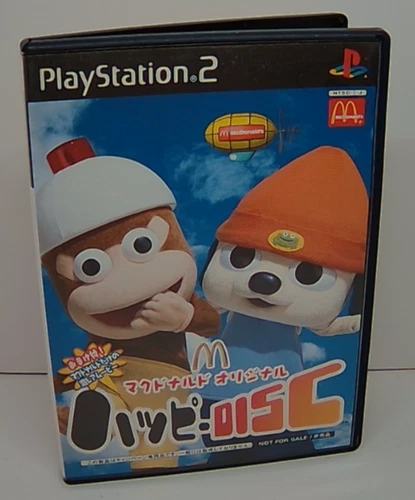 Japan Import PlayStation 2 PS2 - McDonald's Original Happy Disc / Parappa 2