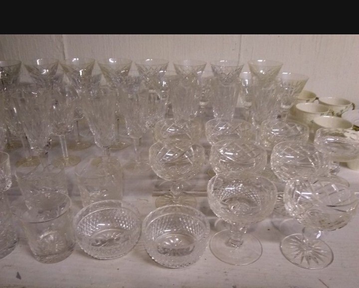 vintage waterford crystal glasses eBay