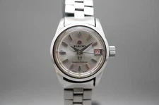 Vintage Rado Green Horse 759-1 Silver Dial Ladies Automatic Swiss Watch