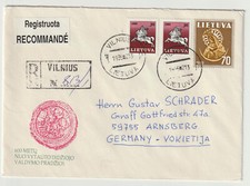 LITAUEN SCHMUCKUMSCHLAG MADONNA 70 REITER 30 R - BRIEF