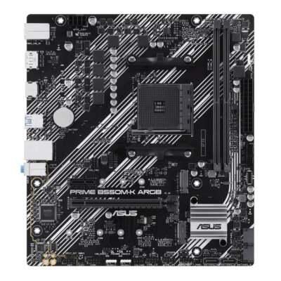 ASUS PRIME B550M-K ARGB Motherboard micro ATX Socket AM4 AMD B550 Chipsatz USB