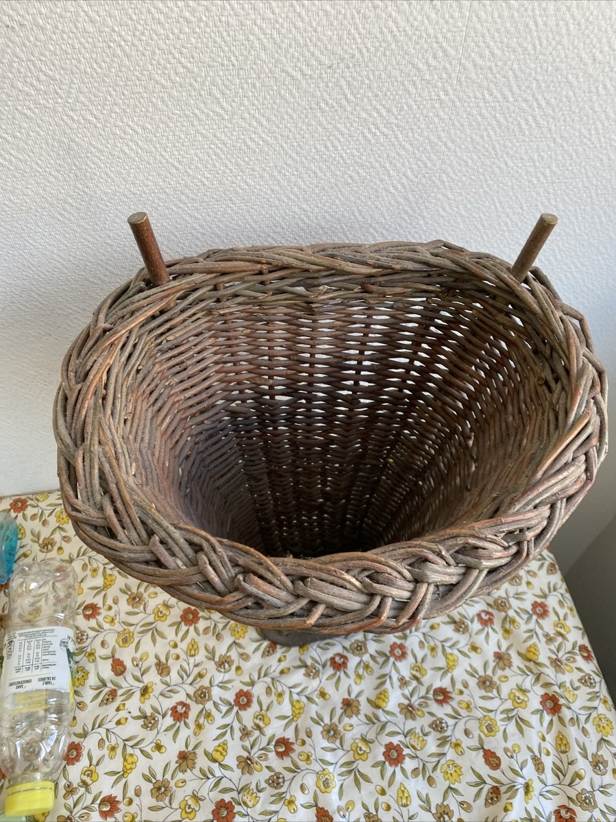 Panier de Pêche Antique - Osier - Canada