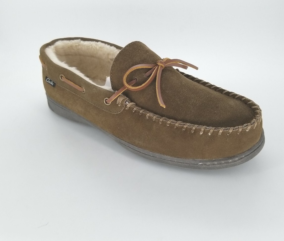 72 Clarks Mens Moccasin Slippers Indoor 