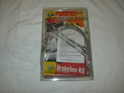 Brakeline Kit Golf I + Scirocco I GTI von Goodridge, Stahlflex Bremsschläuche