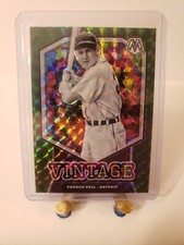 2021 Panini Mosaic Vintage Green Prizm George Kell #V2 NM-MT