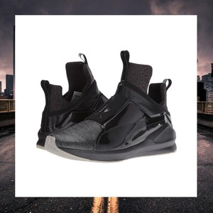 black high top pumas