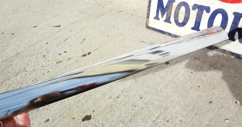 NOS 1952 1953 1954 1955 Lincoln Capri Convertible 2dr HT DOOR BELT MOULDING 52-5 - Image 3 of 4