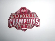 LOT OF (1) OHIO STATE 2024 FOOTBALL NATIONAL CHAMPIONS ITEM (IRON-ON) # 134