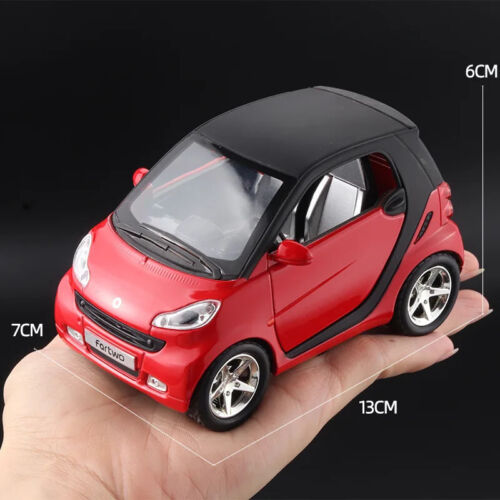 1:32 Mercedes-Benz SMART Miniatures Alloy Diecast Model Car Model Sound & Light