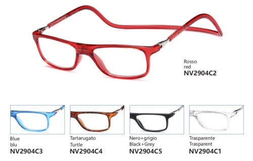 Occhiali da lettura donna uomo con calamita magnetico presbiopia vari colori - Immagine 3 di 3