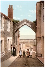 PÓSTER Decoración York Años 1800. Pared Hogar.Inglaterra Pueblo Niños.Decoración Vintage.636i