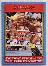 2017 Topps Heritage WWE Thirty Years of SummerSlam #4 Texas Tornado v Mr Perfect